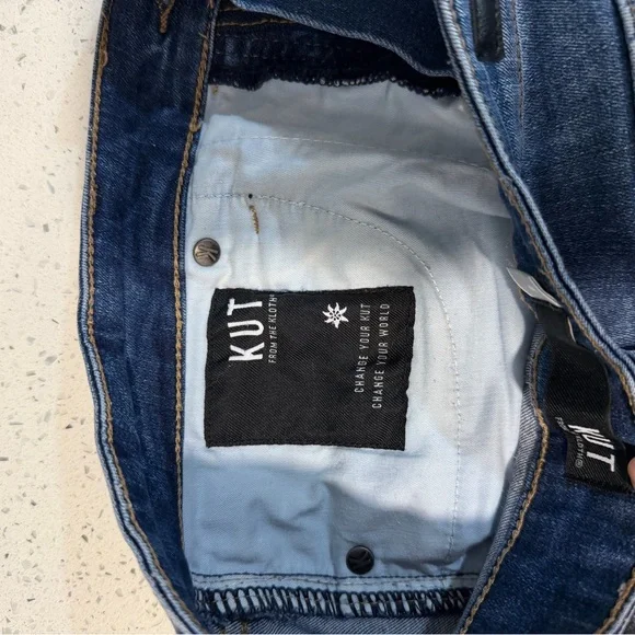 KUT from the Kloth Donna Fab Ab Ankle Skinny Jeans – Size 6 - Picture 9 of 10